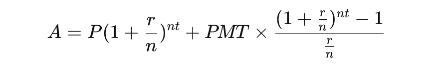 Korkoa korolle laskuri toimii yksinkertaisella kaavalla.